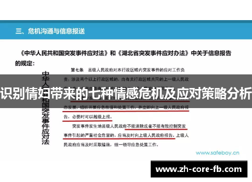识别情妇带来的七种情感危机及应对策略分析
